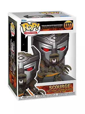 Buy Transformers Scourge Funko Pop 1377 Vinyl Figure Figurine New & Boxed • 16.95£