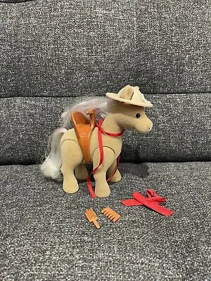 Buy Sylvanian Vintage Horse With Saddle And Hat.  • 10£