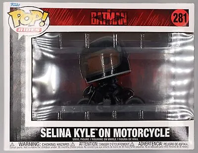 Buy Funko POP #281 Selina Kyle On Motorcycle Rides - DC The Batman • 14.39£