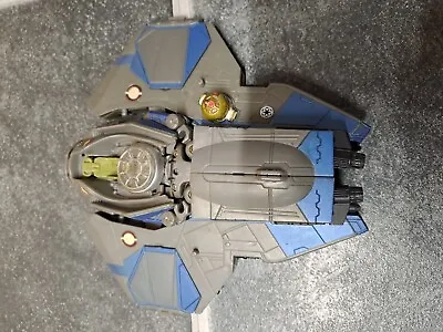 Buy Star Wars Transformers Obi-wan Kenobi Jedi Starfighter Toy Missing Cockpit Cover • 5£