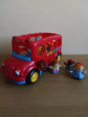 Buy Fisher Price Little People School Bus With Lights And Sounds • 6£
