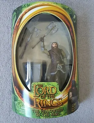 Buy Toy Biz Gimli With Battle Axe Swinging Action Figure The Lord Of The Rings Toy • 19.90£