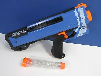 Buy Large NERF RIVAL HELLIOS XVIII-700 BLASTER GUN Toy Gun Balls TEAM BLUE • 23.73£