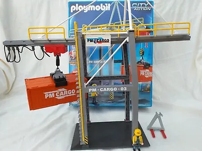 Buy Playmobil 5254 Loading Crane, Complete, In Excellent Condition • 35£