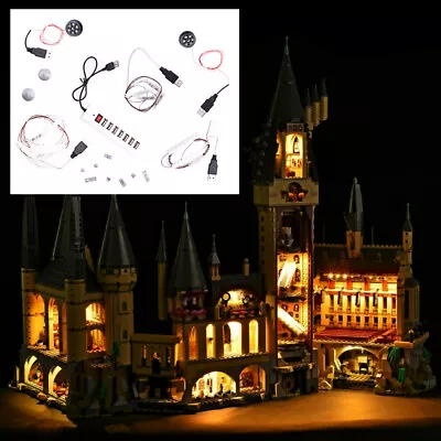 Buy LED Lighting Kit Fit For LEGO Harry Potter Hogwarts Castle 71043 New • 26.62£