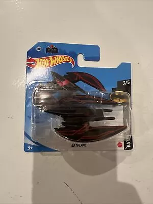 Buy Hot Wheels Batplane Batman DC New In Packaging • 4.99£