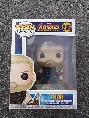 Buy Funko Pop Thor Marvel Avengers Infinity War, Action Figure - 286 • 8£