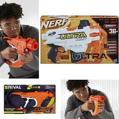 Buy Nerf Gun Rival Flex Sideswipe XXL Ultra Amp Blaster Foam Kids Action Toy Gift • 11.95£