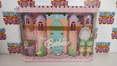 Buy 2005 Mini Barbie Castle House Kingdom Playset Mattel Expandable Pink Purple • 82.27£