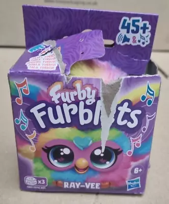 Buy Furby Furblets Ray-Vee Mini Electronic Plush Toy (BOX DAMAGED) • 7.99£