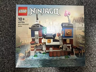 Buy LEGO NINJAGO 40704 - Micro Ninjago City Docks - BNIB - Free P&P • 27.95£