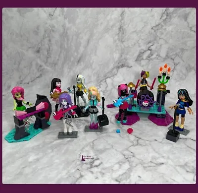 Buy Monster High - Mega Bloks Set - Glam Ghoul Band • 34.99£