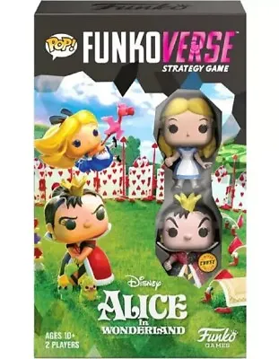 Buy Funko Pop! Funkoverse Game Disney’s Alice In Wonderland (Chase Edition) • 15.99£
