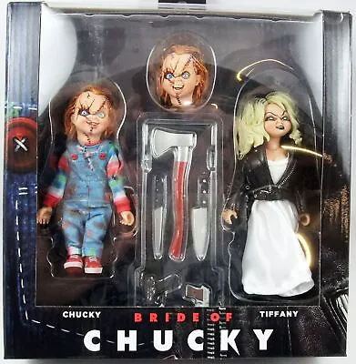Buy Bride Of Chucky - NECA - Chucky & Tiffany - Ret Figures • 102.11£
