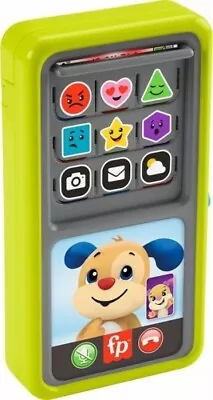 Buy Fisher Price Learning Fun 2-in-1 Slide To Learn Smartphone • 15.41£