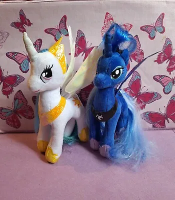 Buy My Little Pony G4 Ty Plush Princess Luna & Princess Celestia Bundle. No Marks • 25£