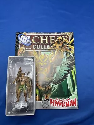 Buy Eaglemoss Official DC Chess Collection Savage Hawkman  Issue #56 With Magazine • 9.99£