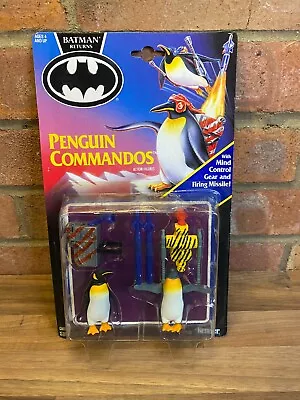Buy Vintage 1991 New & Sealed Kenner Batman Returns Penguin Commandos Action Figures • 44.99£