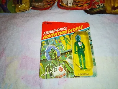 Buy Original Vintage 1979 Fisher Price Adventure People X-Ray Woman Action Figure  • 90£