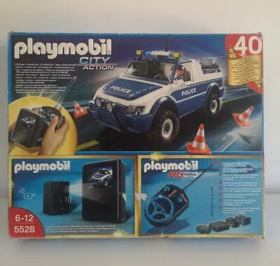 Buy Playmobil 5528 City Action Rc Police Car 4856 / See Description -  Repairs • 22.99£