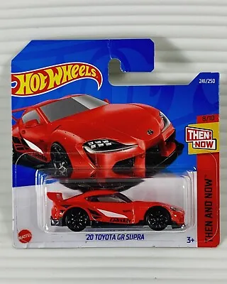 Buy Hot Wheels 2022 ‘20 Toyota GR Supra *241/250 Then And Now *8/10 HCT62 Boxed New • 9.95£