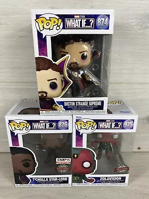 Buy Zolavision Funko Pop! What If Bundle Of 3 975, 876, 874 Bargain Collectibles • 15.95£