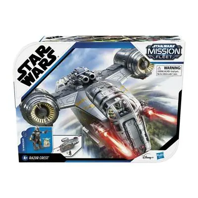 Buy Star Wars Mission Fleet Deluxe The Mandalorian Razor Crest With The Child - New • 44.99£