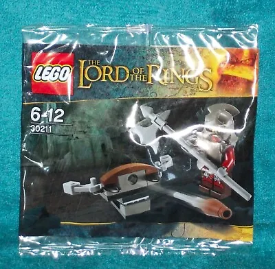 Buy LEGO LORD OF THE RINGS: Uruk-Hai With Ballista Polybag Set 30211 BNSIP • 16.50£