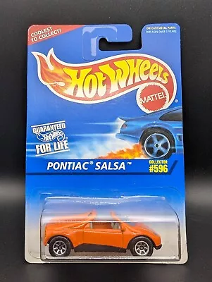 Buy Hot Wheels #596 Pontiac Salsa Orange Car Vintage 1995 Release L37 • 4.95£