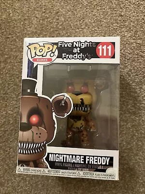 Buy Funko Pop Five Nights At Freddy's Nightmare Freddy Vinyl Figure (11064) • 10£