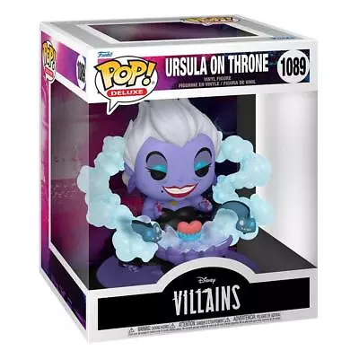 Buy Funko Pop Disney - Disney Villains - Ursula On Throne #1089 Deluxe Edition • 33.99£