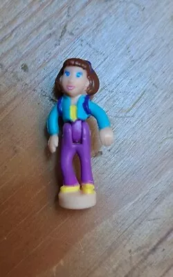 Buy Vintage Polly Pocket Doll, Brown Hair, Extra Pieces • 5£