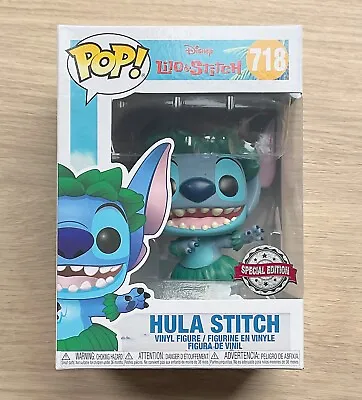 Buy Funko Pop Disney Lilo & Stitch - Hula Stitch #718 + Free Protector • 29.99£