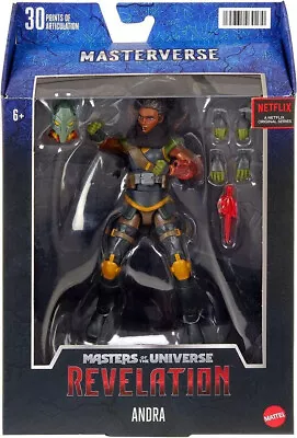 Buy Masters Of The Universe Revelation Masterverse Andra Action Figure 18cm Mattel • 31.49£