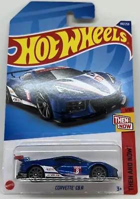 Buy Hot Wheels Corvette C8R Blue Then And Now Number 190 New And Unopened • 23.99£