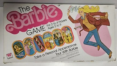 Buy Vintage The Barbie Game Boardgame Personal Appearance Tour With Barbie 1980 • 18.90£