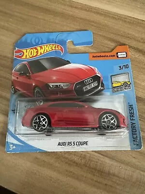 Buy Hotwheels Short Card Mainline Audi Rs5 Coupe Red • 3.49£