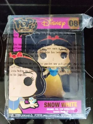 Buy Funko Pop Pin Snow White 08 Enamel Disney Store  UK Pop Vinyl • 10£