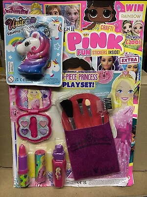 Buy Pink Magazine Issue 342 / Princess Make Up, Play  Set  Squishy Keyring • 9.99£