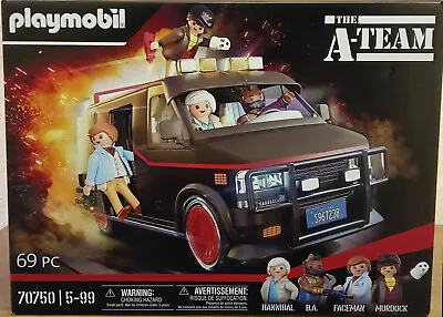Buy Playmobil 70750 The A-Team 4 Figure Van NIB New And Sealed • 154.30£