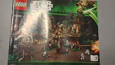 Buy Lego Star Wars 10326 Ewok Village Manual Book 3 Only • 18.94£