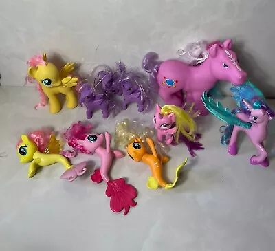 Buy My Little Pony Vintage Toys Collections Ponies Mermaid Colorful Purple Alicorn • 63.41£