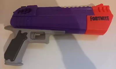 NERF Fortnite HC-E Hand Cannon Desert Eagle Purple Pistol Blaster