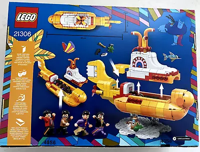 Buy LEGO 21306 The Beatles Yellow Submarine John/Paul/George/Ringo/Jeremy-Immaculate • 150£