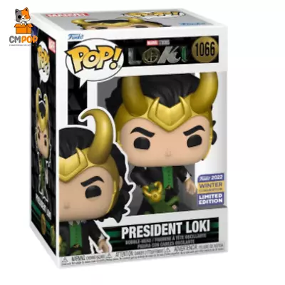 Buy President Loki - #1066 - Funko Pop! - Marvel Loki - 2022 Winter Convention Limit • 16.99£