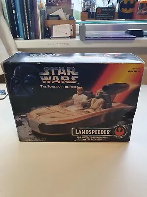 Buy Star Wars POTF Power Of The Force Landspeeder - Used Acceptable Condtion  • 25£