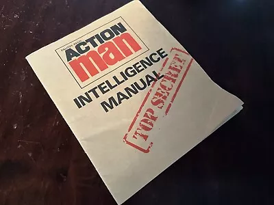 Buy Vintage Action Man Intelligence Manual Palitoy Product Catalogue As Pics • 3£