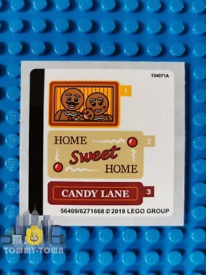 Buy Lego Holiday & Event STICKER SHEET ONLY For Lego Set 10267 Gingerbread House • 4.99£