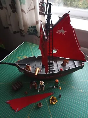Buy Playmobil Pirate Ship With Pirates And Accessories • 12£