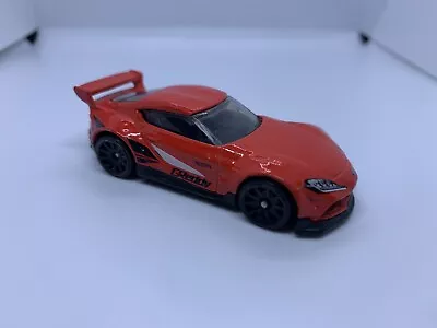 Buy Hot Wheels - Toyota GR Supra Red - Diecast Collectible - 1:64 Scale - USED • 2.75£